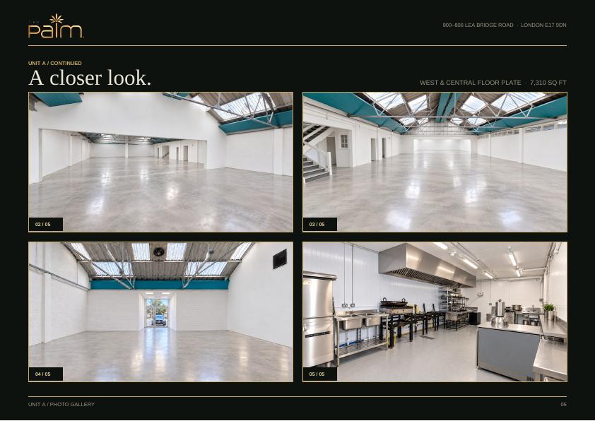 Brochure page 5: Unit A photos